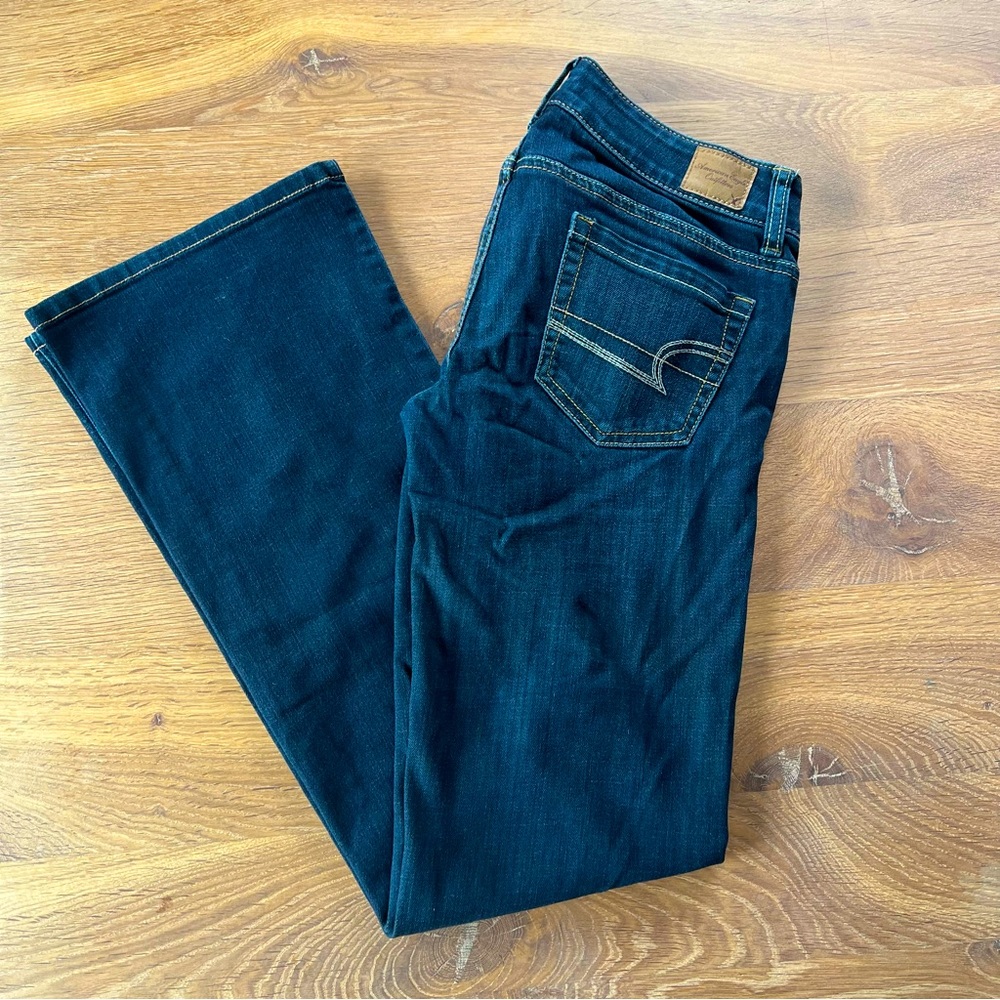 Vintage American Eagle Favorite Boyfriend Flare Jeans size 0